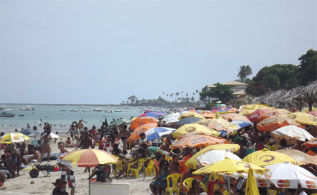 Praia do Duro, em Mar Grande, Ilha de Itaparica. (Foto: JM/Arquivo)