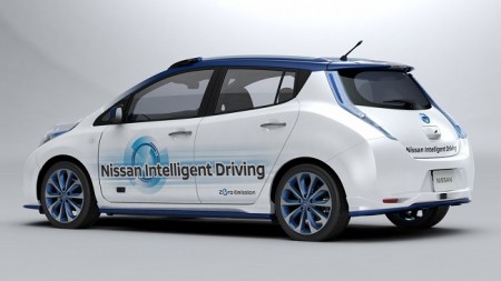 A Nissan carro veículo protótipo pilotado