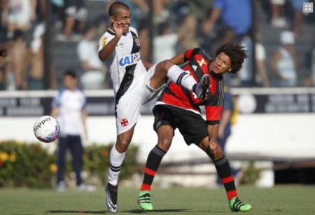 Vasco dominou  as ações da partida em São Januário, mas só marca o gol da vitória aos 45 minutos do segundo tempo. (Foto: Flamengo/Divulgação)