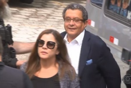 Segundo a PF, o casal recebeu do lobista US$ 4,5 milhões e US$ 3 milhões da Odebrecht  em contas no exterior (Foto: Imagem da TV Globo/Reprodução)