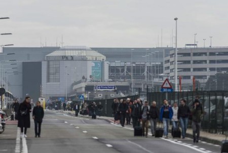 Estado Islâmico assumiu autoria de atentados no aeroporto e no metrô de Bruxelas (Foto: Jonas Roosens/Agência Lusa)