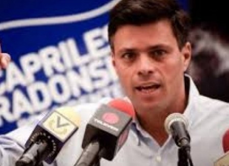 Líder da oposição da Venezuela, Leopoldo López,  está preso e pode ser beneficiado pela lei de anistia. (Foto: Twitter)