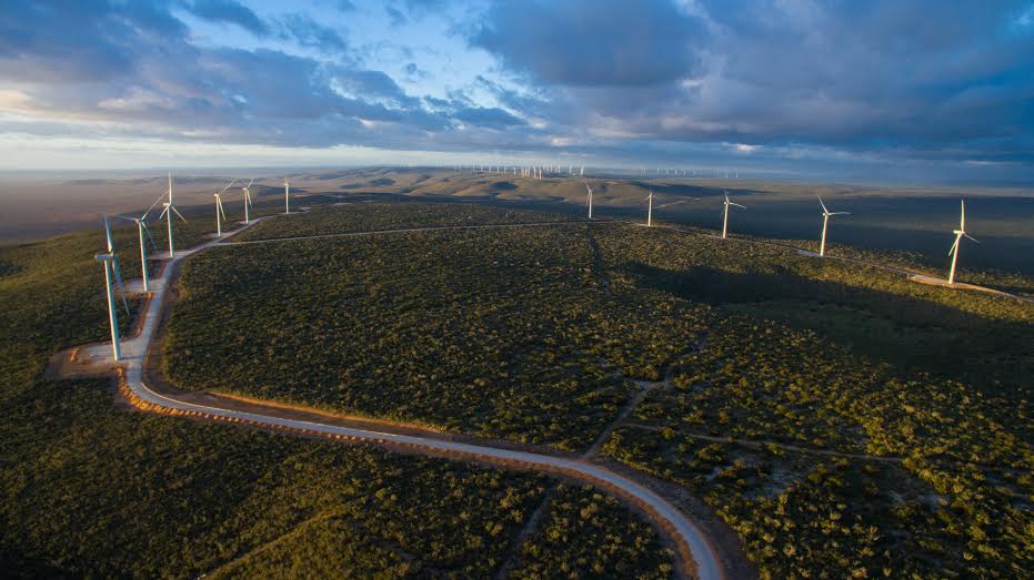 A Bahia é o terceiro maior estado brasileiro em produção de energia eólica (Foto: Rafael Gardini/Sergio Andrade/A2img)