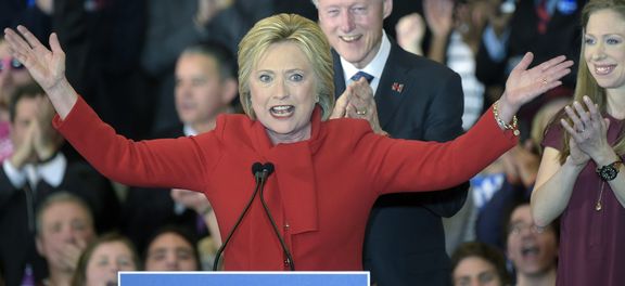 A candidatura de Hillary Clinton à Presidência dos UA foi oficializada pelo Partido Democrata (Foto: Reprodução/Agência Brasil)
