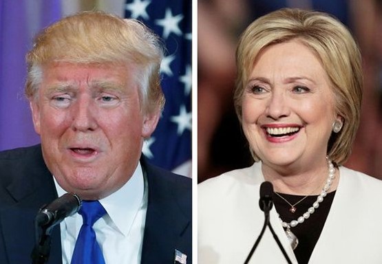 O primeiro debate entre a democrata Hillary Clinton, e o republicano Donald Trump começa às 22h.