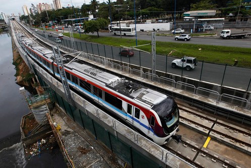 Quando finalizada, a Linha 2 vai permitir que o trajeto entre o Acesso Norte e a Estação Aeroporto seja percorrido em 27 minutos. (Foto: Elói Corrêa/GOVBA)