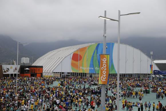 O Parque Olímpico, neste sábado, recebeu um público de 167 mil pessoas (Fernando Frazão/Agência Brasil)