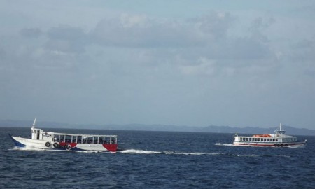 A travessia Salvador-Mar Grande opera com 10 embarcações  (Foto: Astramab/Divulgação)