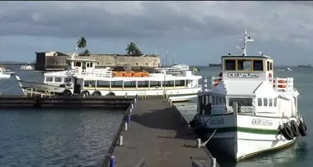 Embarcações de Mar Grande no Terminal Náutico voltam a operar às 9h30. (Foto: Astramab/Divulgação)