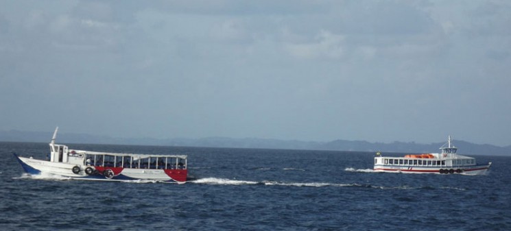 Travessia Salvador-Mar Grande é o meio mais rápido para se chegar à Ilha de Itaparica. (Foto: Astramab/Divulgação)