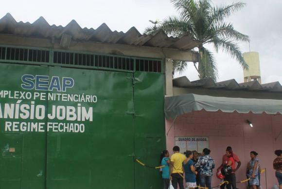 Complexo Penitenciário Anísio Jobim, em Manaus (Foto: Divulgação/Secretaria de Administração Penitenciária do Amazonas)