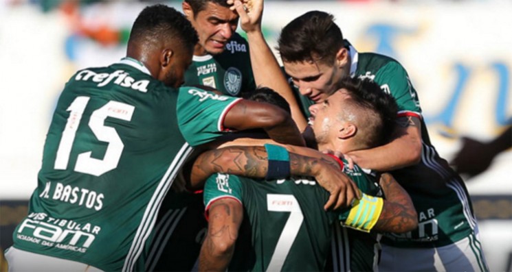 Palmeiras  é o time com melhor campanha na primeira fase do Paulistão 2017 (Foto: Cesar Grecco/Ag. Palmeiras/Divulgação) 