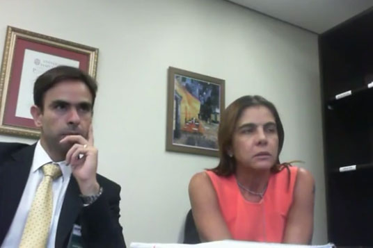 Dilma ligou para alertar João Santana sobre mandados de prisão, diz Mônica Moura. (Foto: Vídeo/Reprodução)