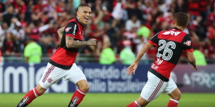 Assim como nas outras partidas na Ilha do Urubu, o Flamengo pressionou e tentou criar jogadas perigosas desde o início. da partida. (Foto: Flamengo/Divulgação)