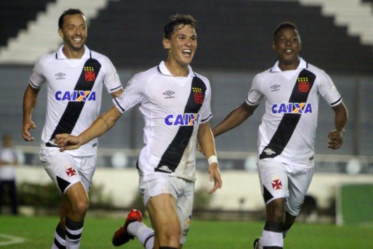 O gol saiu no primeiro tempo dos pés de Mateus Vital.  (Foto: Vasco/Divulgação)