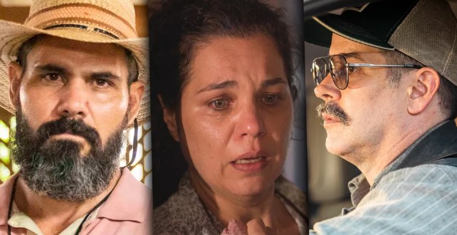 Traição em Pantanal: Tenório   planeja como ‘dar fim’ em Bruaca e Alcides
