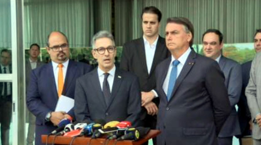 Governador reeleito de Minas, Romeu Zema anuncia apoio a Bolsonaro no 2º turno.