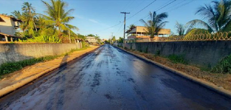 Vera Cruz: depois de pronta, prefeito “assume”  estrada Catu-Berlinque que  está sendo entregue pelo Governo do Estado