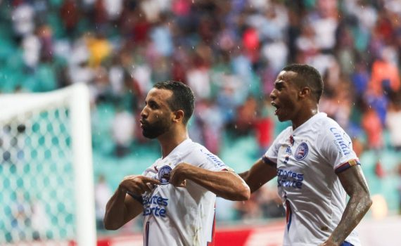 Bahia vence o Fluminense com dois golaços na Fonte Nova