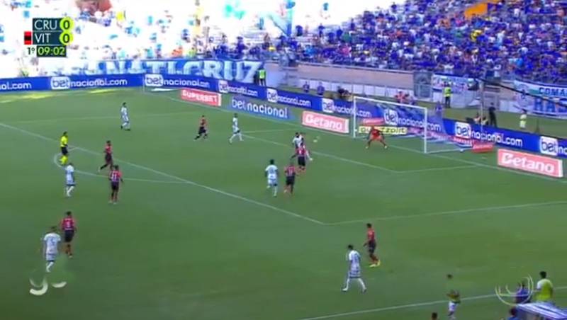 Vitória joga muito mal e é derrotado pelo  Cruzeiro. Leão baiano segue sem vencer.