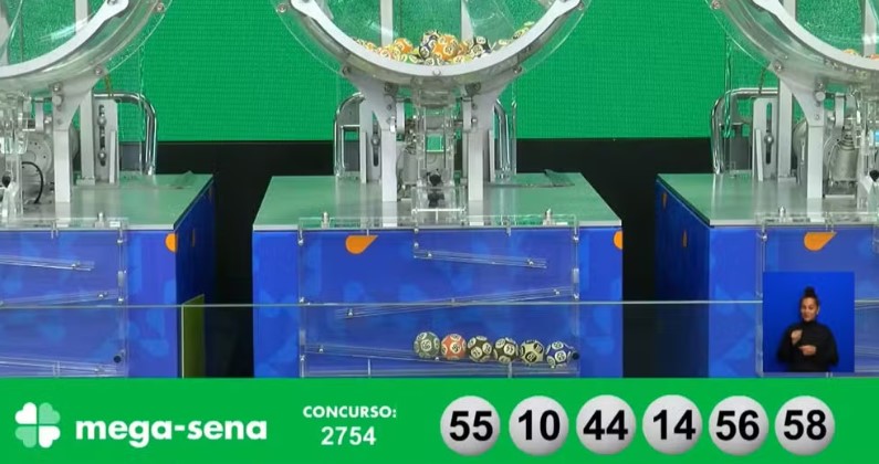 Prêmio da Mega-Sena acumula em R$ 100 milhões. Veja os números sorteados.