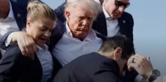 Trump é retirado de comício após sons de tiros na Pensilvânia
