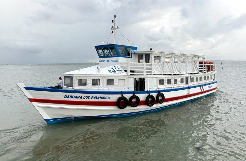 Travessia Salvador-Mar Grande ganha reforço da lancha Dandara dos Palmares