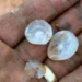 Chuva de granizo atinge Luís Eduardo Magalhães, no Oeste da Bahia.
