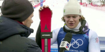 Lucas Pinheiro conquista 1° ouro para o Brasil em Olimpíada de Inverno