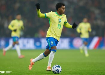 CBF lamenta contusão do atacante Rodrygo da Seleção Brasileira