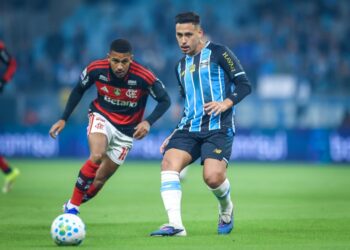 Grêmio perde de 1 a 0 para o Flamengo no Campeonato Brasileiro