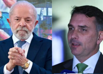 Pesquisa Datafolha: no 1º turno, Lula aparece com 38%; Flávio tem 35%.