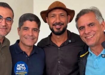Prefeito de Lagedo do Tabocal denuncia foto manipulada em que aparece com ACM Neto e reafirma apoio a Jerônimo