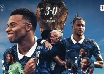 Com dois gols de Mbappé, França despacha Suécia e avança às oitavas