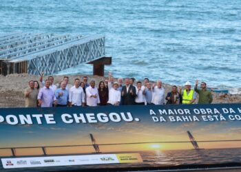 Com Lula, Ponte Salvador-Itaparica entra na fase das obras e marca novo ciclo de desenvolvimento na Bahia