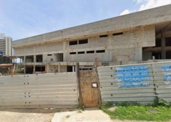 Obra da escola para autista