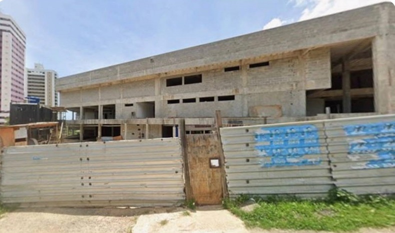 Obra da escola para autista