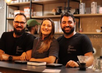Flávio Camargos, Nayara Chaves e Matheus Maciel
