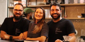 Flávio Camargos, Nayara Chaves e Matheus Maciel