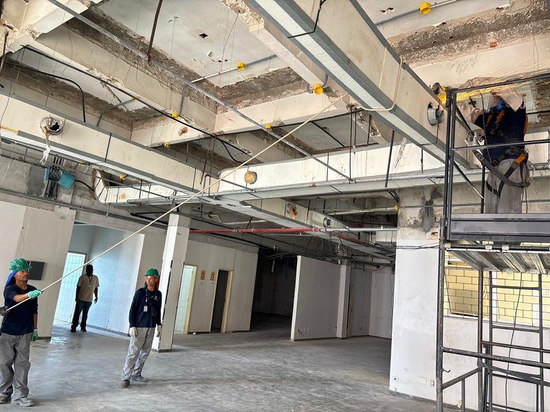 Obras de transformação do Palácio Rio Branco em hotel de luxo avançam no Centro Histórico de Salvador Foto Ascom SeturBA
