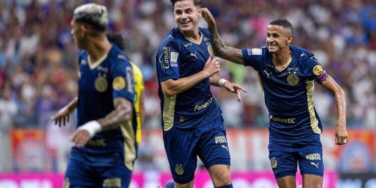 Bahia vence o Mirassol na Fonte Nova e volta à quinta posição do Brasileirão